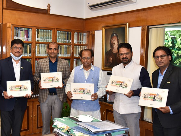 Governor of Assam releases book Builders Of India, Homage By Max Cement to the various freedom fighters