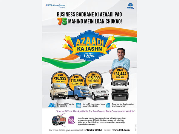 Tata Motors Finance celebrates Azaadi ka Amrit Mahotsav with Azaadi Ka Jashn