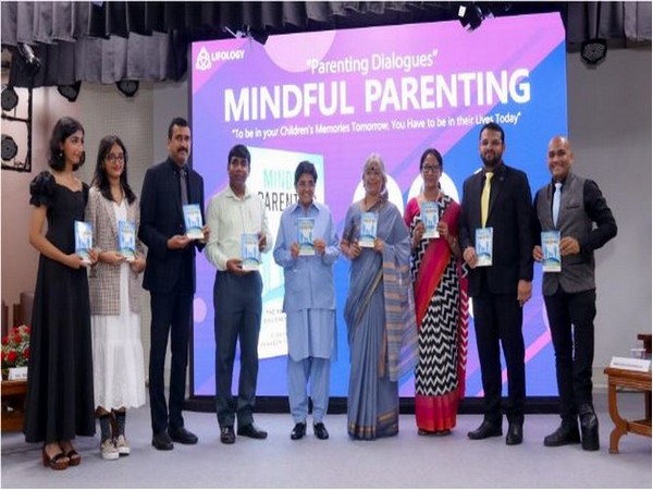 Dr Kiran Bedi and CBSE Director Dr Biswajit Saha release book on Mindful Parenting by Author Ajayya Kumar