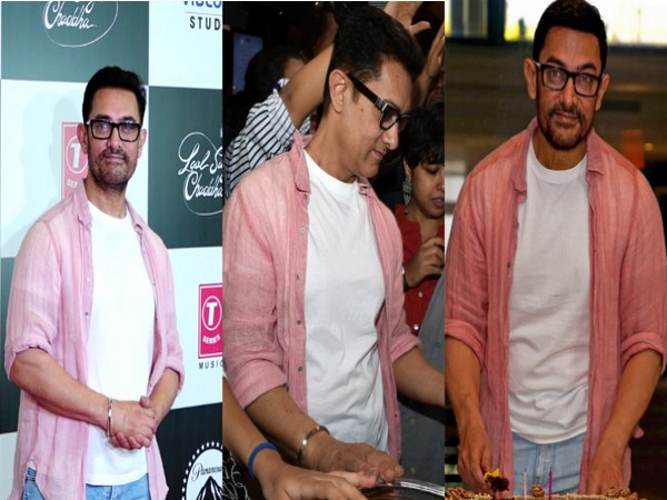 Is pink shirt Aamir Khans lucky charm?