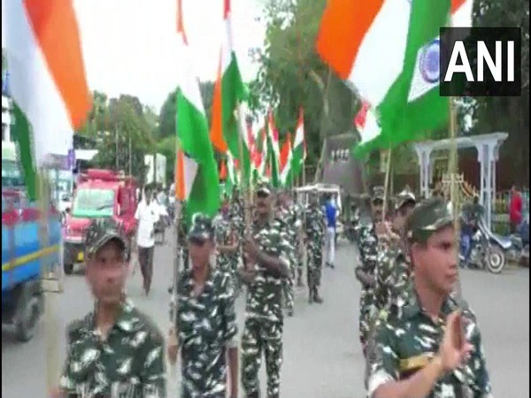 CRPF takes out Har Ghar Tiranga Yatra in Assam to spread awareness