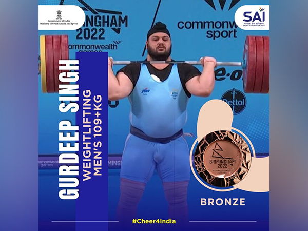 CWG 2022: Indian weightlifter Gurdeep Singh wins bronze in mens 109-plus kg final