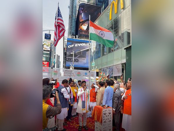 75 years of Indias Independence: Tricolour at iconic Times Square in New York
