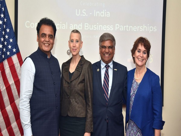 US Charge dAffaires Patricia Lacina acknowledges India-US economic ties  in Bangalore