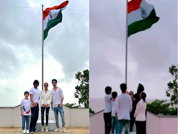 Shah Rukh Khan feels pride, love and happiness as little one AbRam hoists national flag
