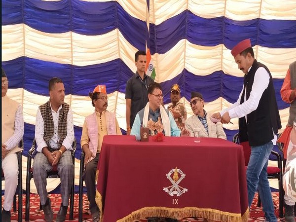 UKhand: CM Dhami holds Har Ghar Tiranga rally in Malari