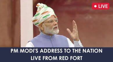 Modis multifaceted I-Day address