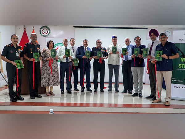 Indian Army Chief General Manoj Pande releases book Men of Steel about leadership in armed forces