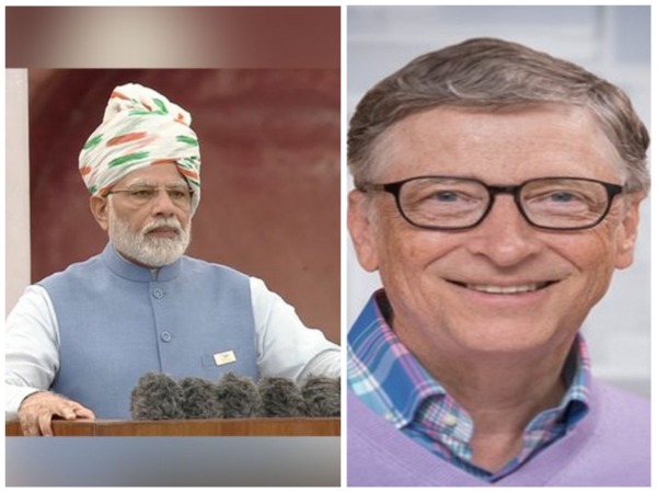 Independence Day: Bill Gates congratulates PM Modi, calls Indias development in healthcare, digital transformation "inspiring"