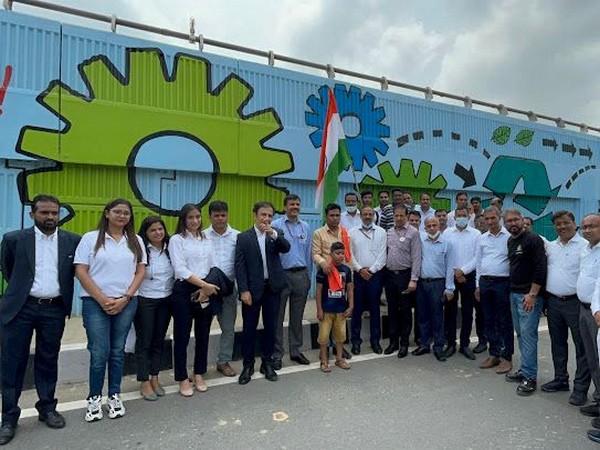 KONE India inaugurates Indias largest single wall painting on Sustainable Waste Management in New Delhi