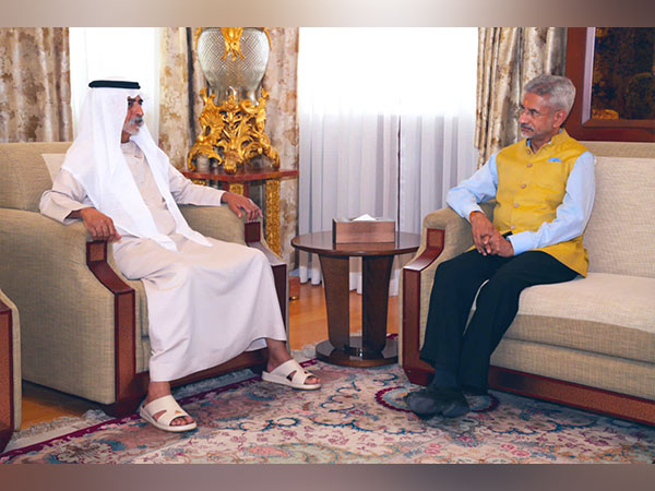 EAM Jaishankar meets UAE Minister in Abu Dhabi, appreciates strong support for Indian community