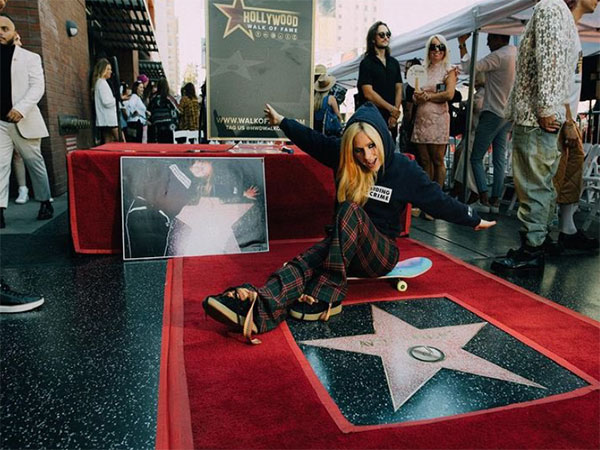 Avril Lavigne honoured with star on Hollywood Walk of Fame, says "feel very blessed and grateful"